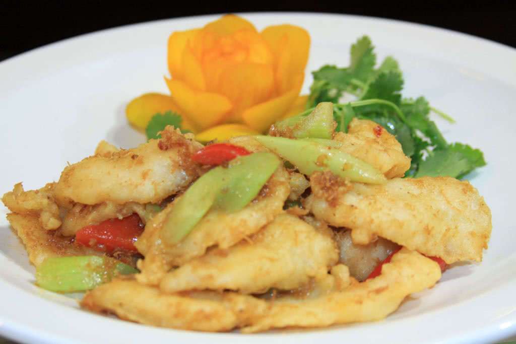 XO Sautéed Fish with XO Sauce Jimmy's Asian Food